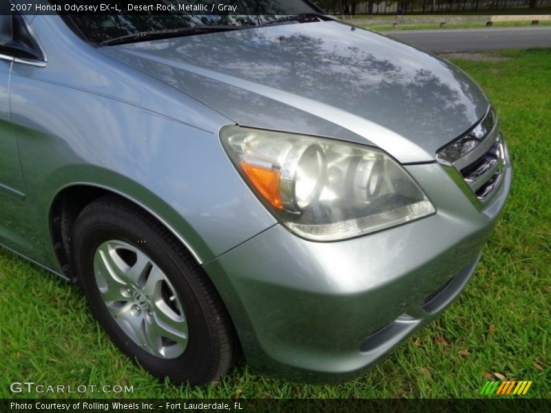 Desert Rock Metallic / Gray 2007 Honda Odyssey EX-L