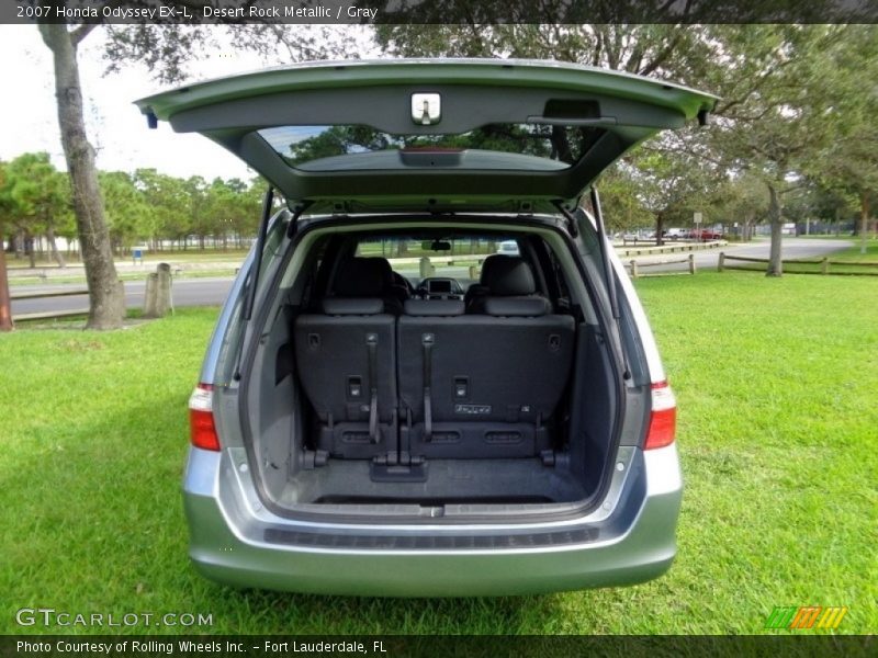 Desert Rock Metallic / Gray 2007 Honda Odyssey EX-L