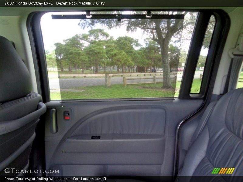 Desert Rock Metallic / Gray 2007 Honda Odyssey EX-L