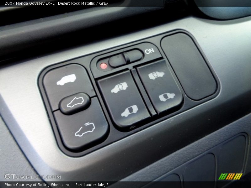 Desert Rock Metallic / Gray 2007 Honda Odyssey EX-L