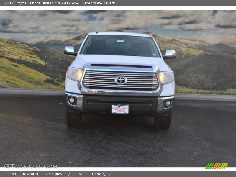 Super White / Black 2017 Toyota Tundra Limited CrewMax 4x4