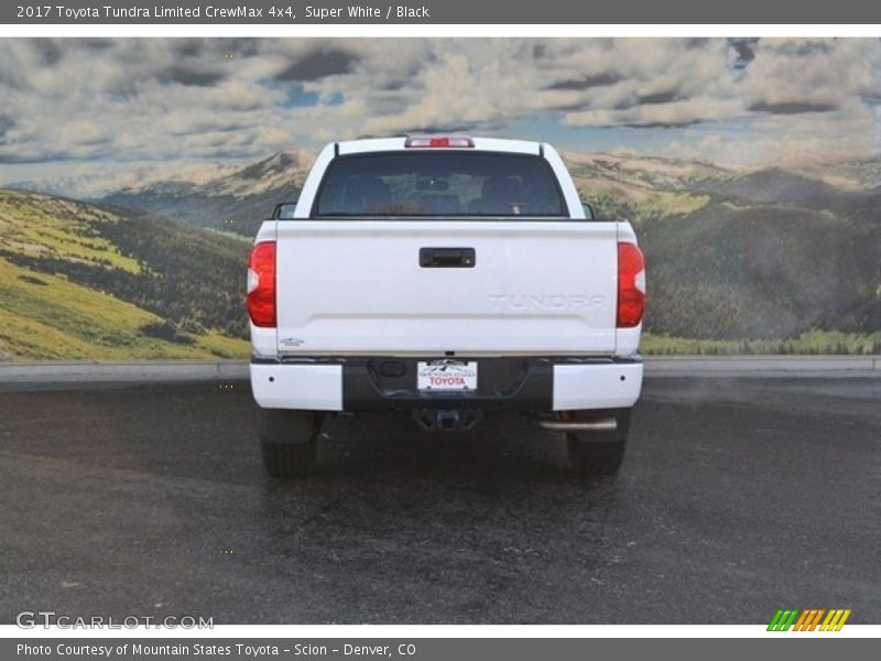 Super White / Black 2017 Toyota Tundra Limited CrewMax 4x4