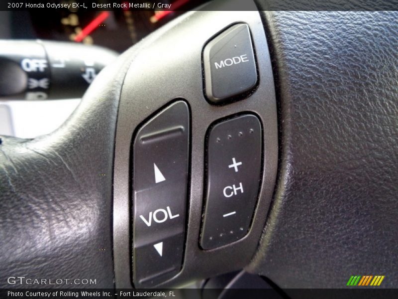 Desert Rock Metallic / Gray 2007 Honda Odyssey EX-L