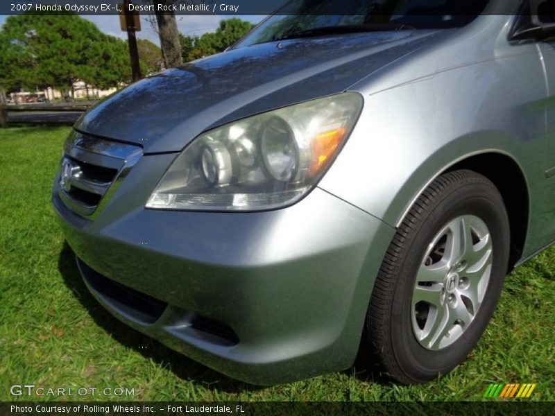 Desert Rock Metallic / Gray 2007 Honda Odyssey EX-L