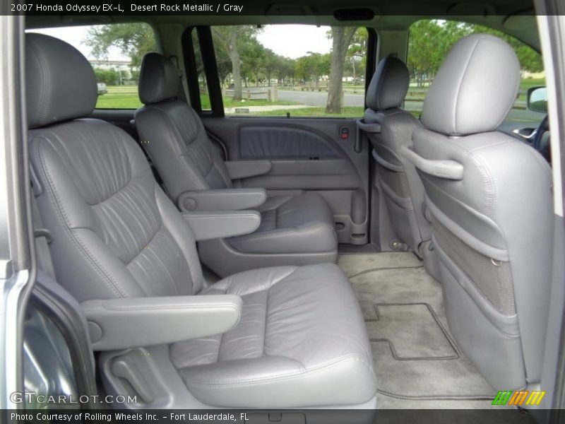 Desert Rock Metallic / Gray 2007 Honda Odyssey EX-L