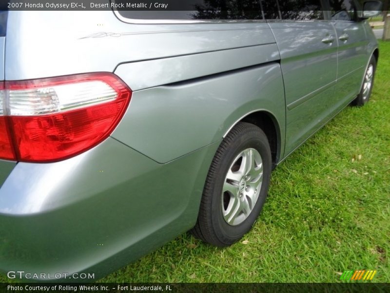 Desert Rock Metallic / Gray 2007 Honda Odyssey EX-L