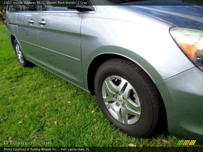 Desert Rock Metallic / Gray 2007 Honda Odyssey EX-L