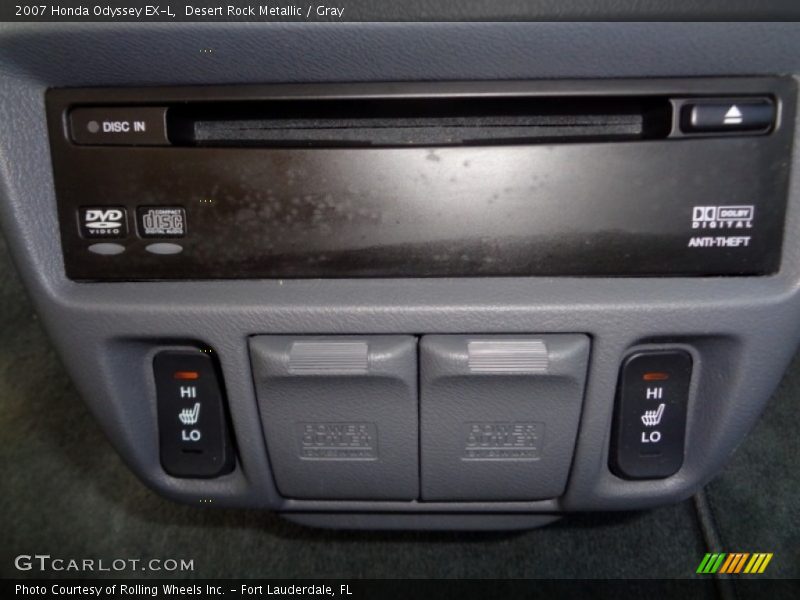 Desert Rock Metallic / Gray 2007 Honda Odyssey EX-L