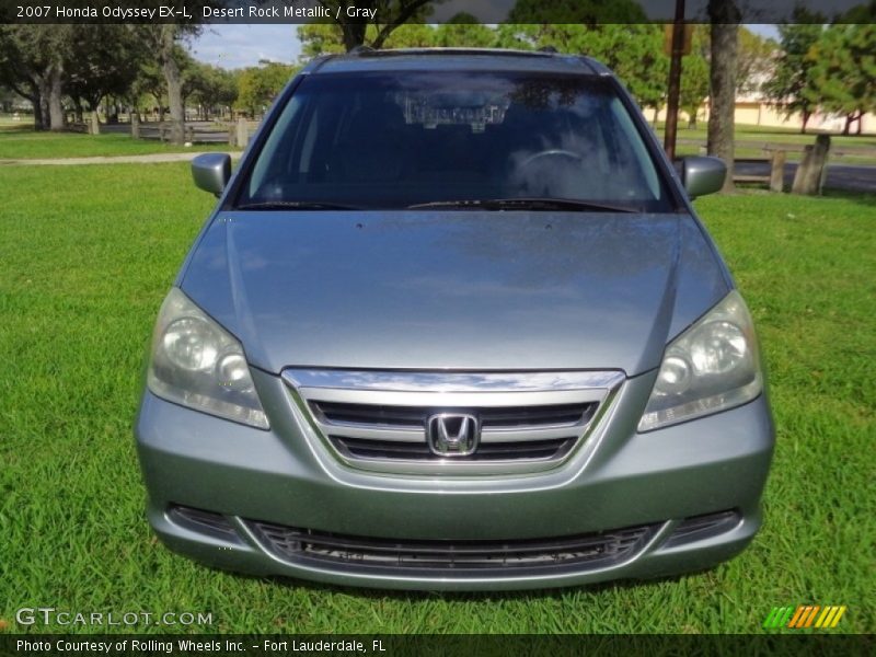Desert Rock Metallic / Gray 2007 Honda Odyssey EX-L