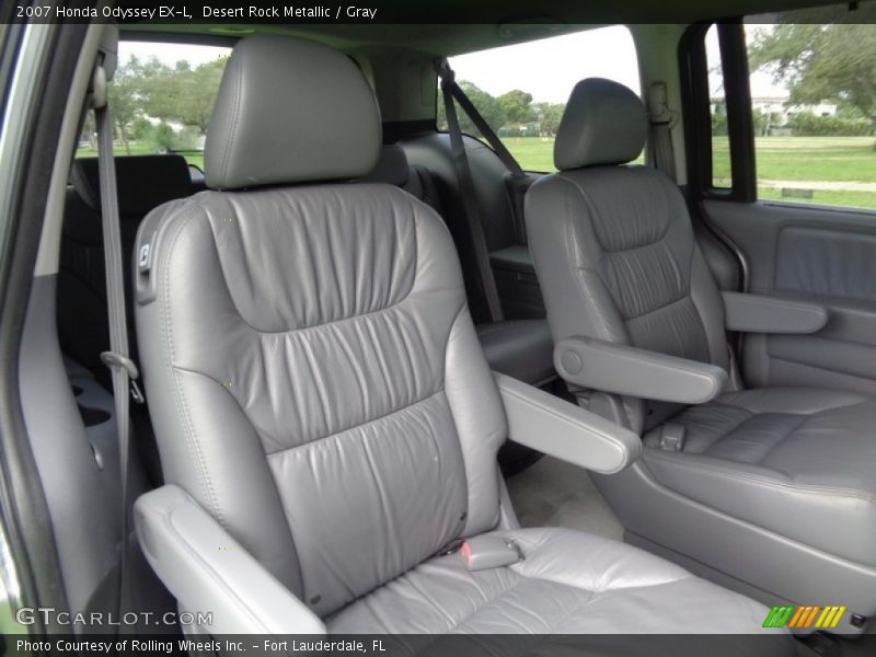 Desert Rock Metallic / Gray 2007 Honda Odyssey EX-L