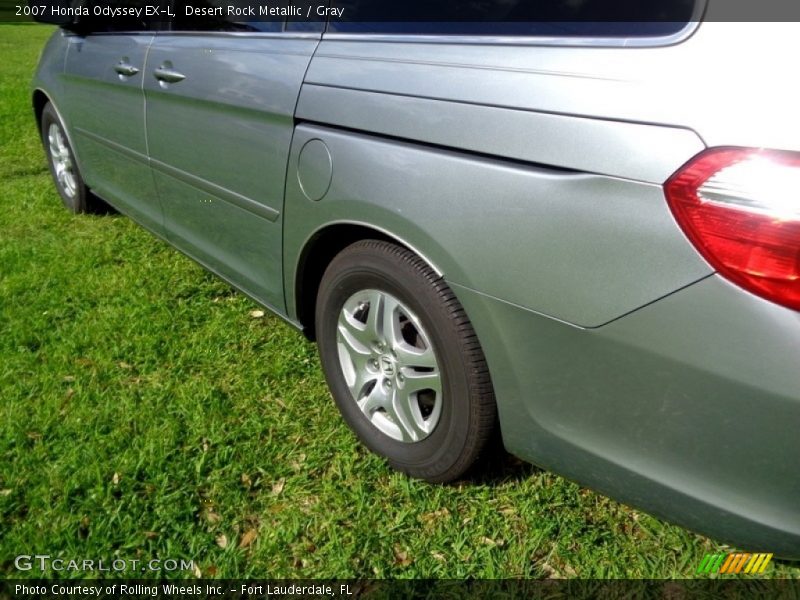 Desert Rock Metallic / Gray 2007 Honda Odyssey EX-L