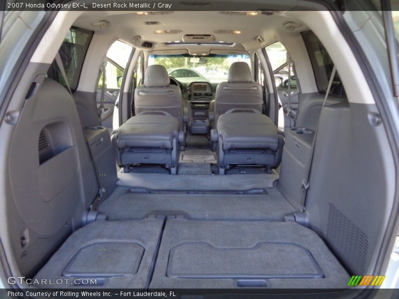 Desert Rock Metallic / Gray 2007 Honda Odyssey EX-L