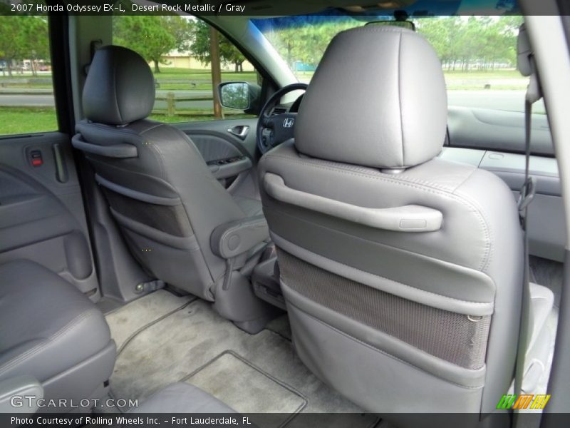 Desert Rock Metallic / Gray 2007 Honda Odyssey EX-L