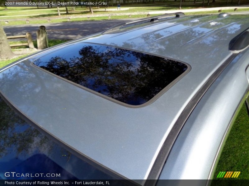 Desert Rock Metallic / Gray 2007 Honda Odyssey EX-L