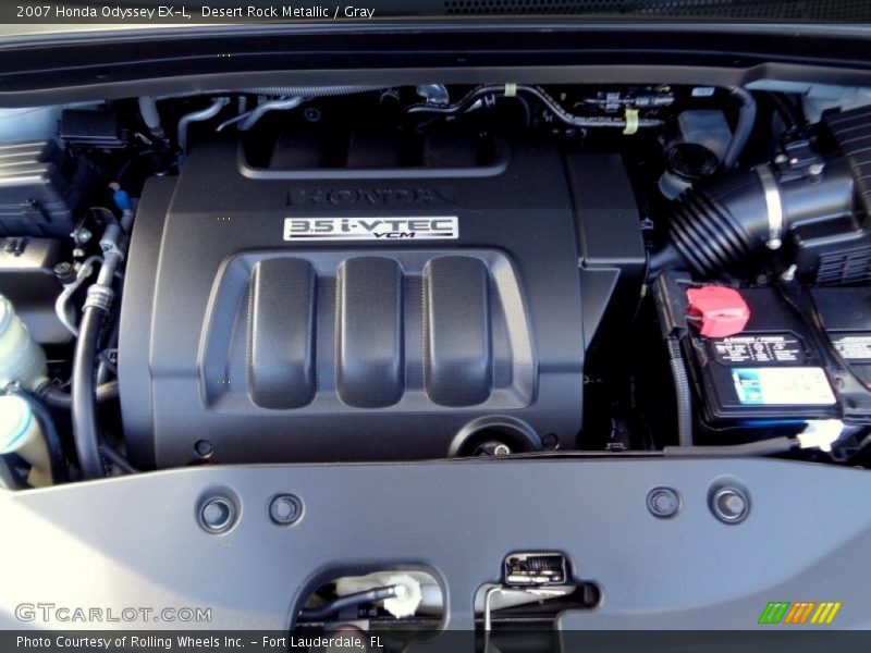 Desert Rock Metallic / Gray 2007 Honda Odyssey EX-L