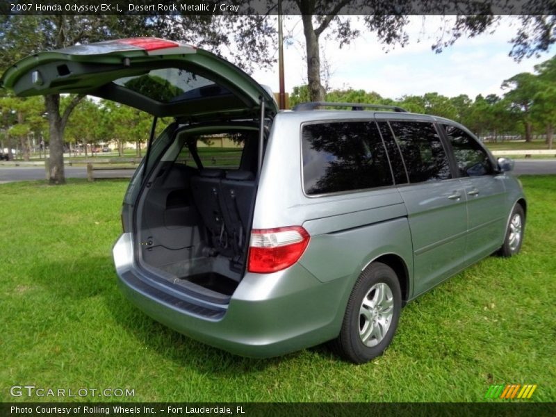 Desert Rock Metallic / Gray 2007 Honda Odyssey EX-L
