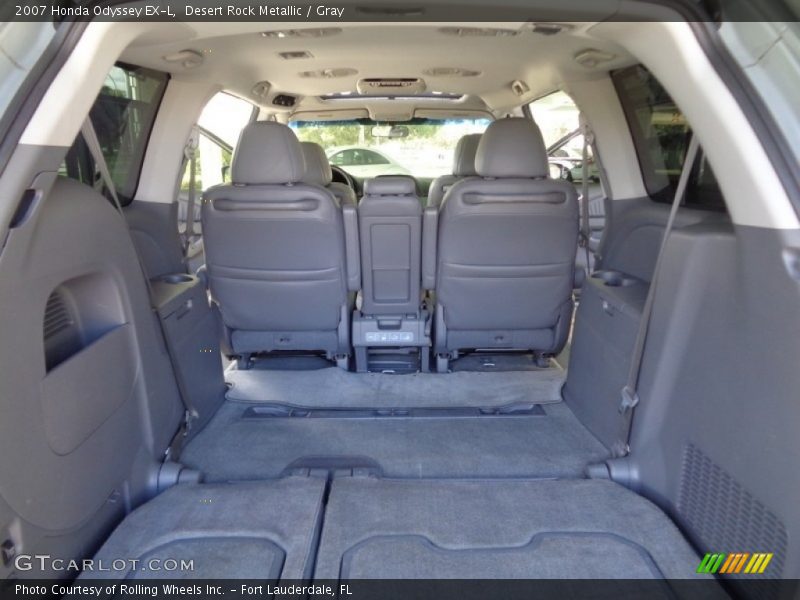 Desert Rock Metallic / Gray 2007 Honda Odyssey EX-L