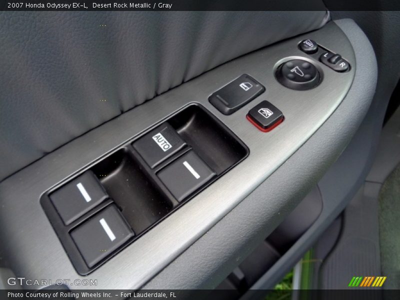 Desert Rock Metallic / Gray 2007 Honda Odyssey EX-L