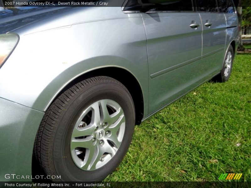 Desert Rock Metallic / Gray 2007 Honda Odyssey EX-L