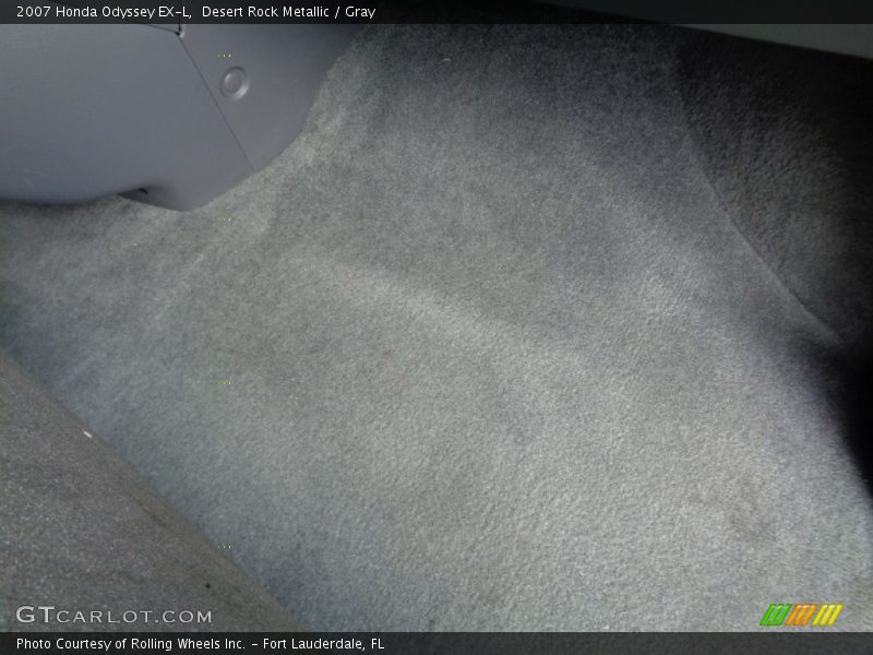 Desert Rock Metallic / Gray 2007 Honda Odyssey EX-L