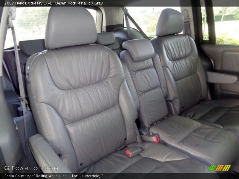 Desert Rock Metallic / Gray 2007 Honda Odyssey EX-L