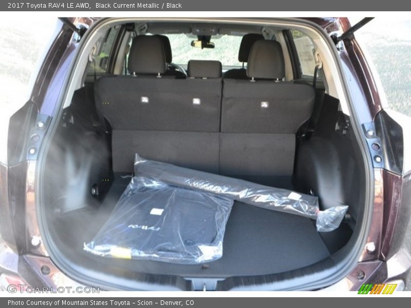 Black Current Metallic / Black 2017 Toyota RAV4 LE AWD