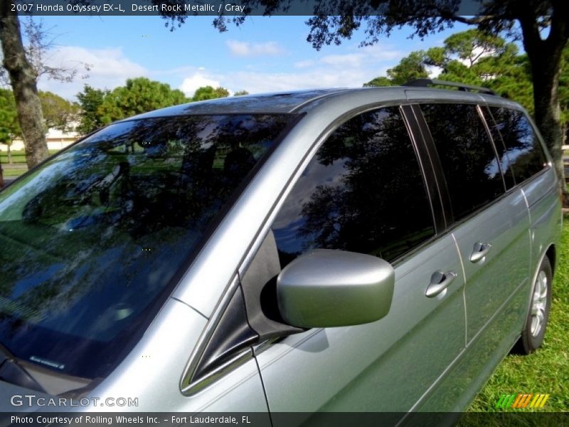 Desert Rock Metallic / Gray 2007 Honda Odyssey EX-L