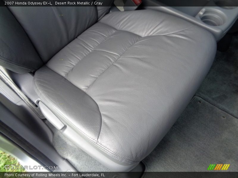 Desert Rock Metallic / Gray 2007 Honda Odyssey EX-L