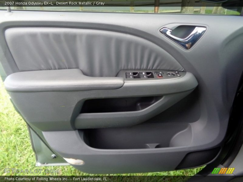 Desert Rock Metallic / Gray 2007 Honda Odyssey EX-L