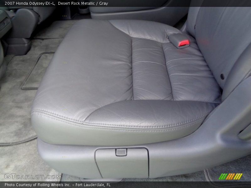 Desert Rock Metallic / Gray 2007 Honda Odyssey EX-L