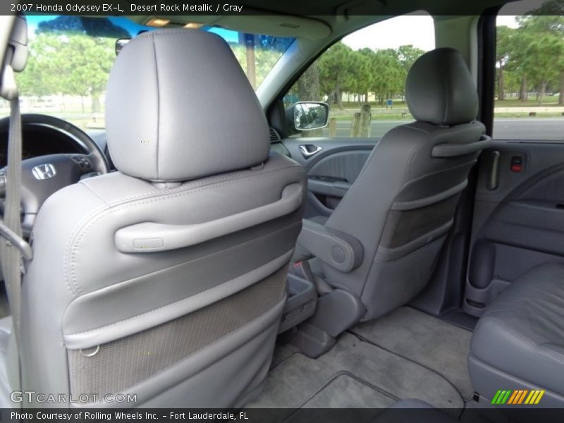 Desert Rock Metallic / Gray 2007 Honda Odyssey EX-L