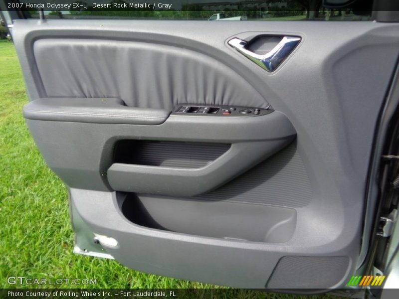 Desert Rock Metallic / Gray 2007 Honda Odyssey EX-L