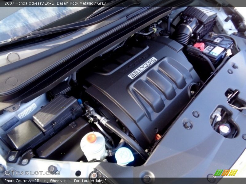Desert Rock Metallic / Gray 2007 Honda Odyssey EX-L