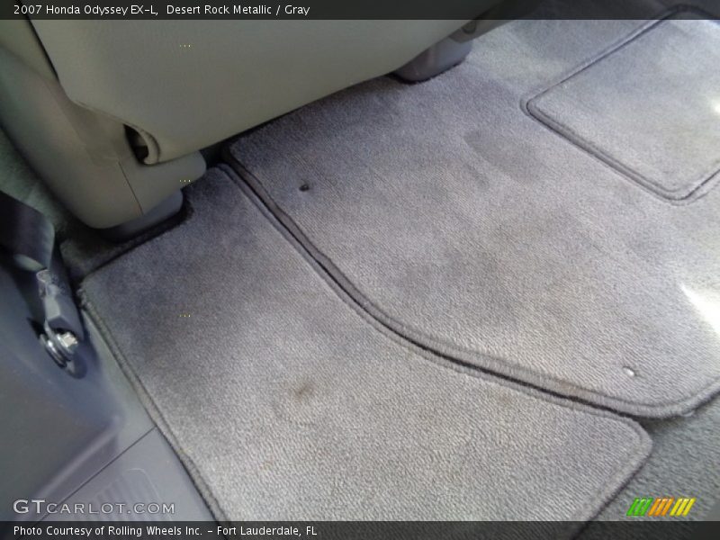 Desert Rock Metallic / Gray 2007 Honda Odyssey EX-L