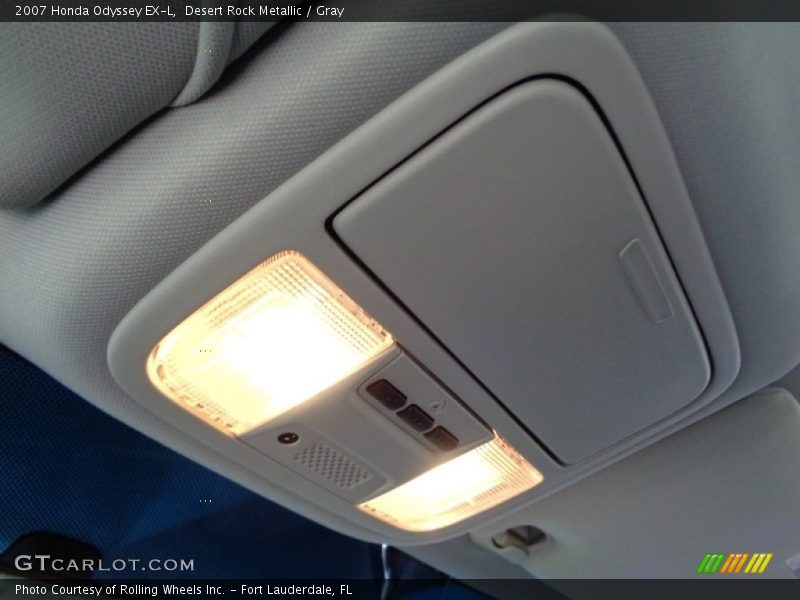 Desert Rock Metallic / Gray 2007 Honda Odyssey EX-L