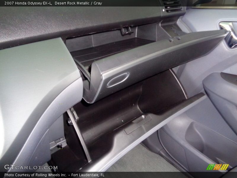 Desert Rock Metallic / Gray 2007 Honda Odyssey EX-L