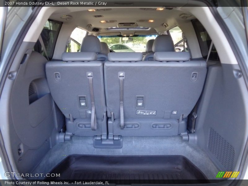Desert Rock Metallic / Gray 2007 Honda Odyssey EX-L