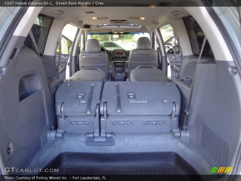 Desert Rock Metallic / Gray 2007 Honda Odyssey EX-L
