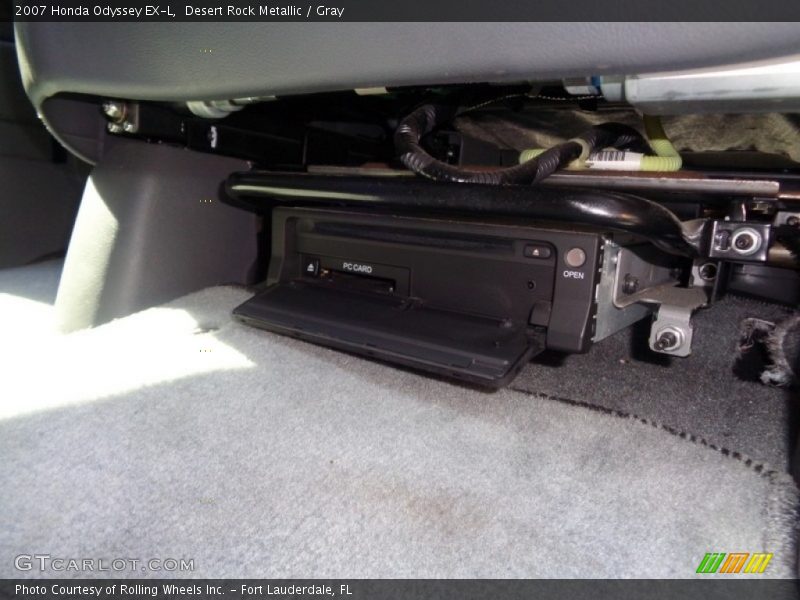 Desert Rock Metallic / Gray 2007 Honda Odyssey EX-L
