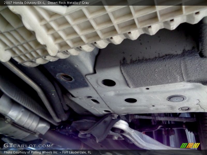Desert Rock Metallic / Gray 2007 Honda Odyssey EX-L