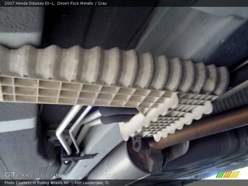 Desert Rock Metallic / Gray 2007 Honda Odyssey EX-L