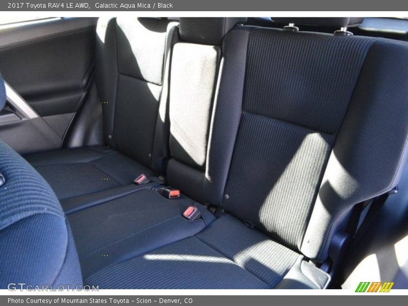 Galactic Aqua Mica / Black 2017 Toyota RAV4 LE AWD
