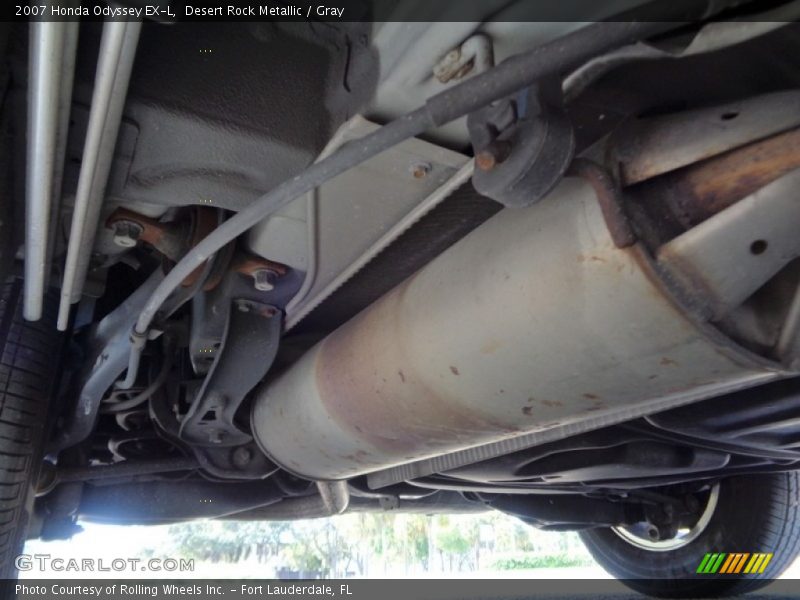 Desert Rock Metallic / Gray 2007 Honda Odyssey EX-L