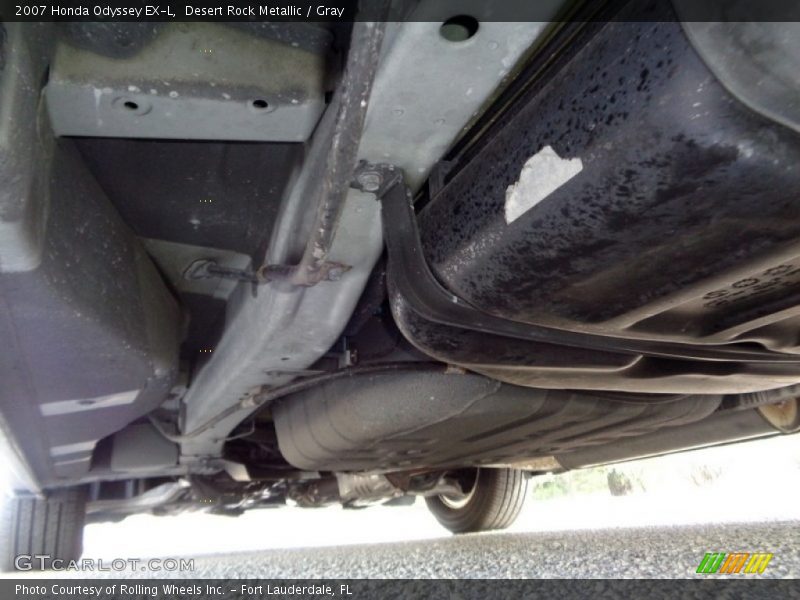 Desert Rock Metallic / Gray 2007 Honda Odyssey EX-L
