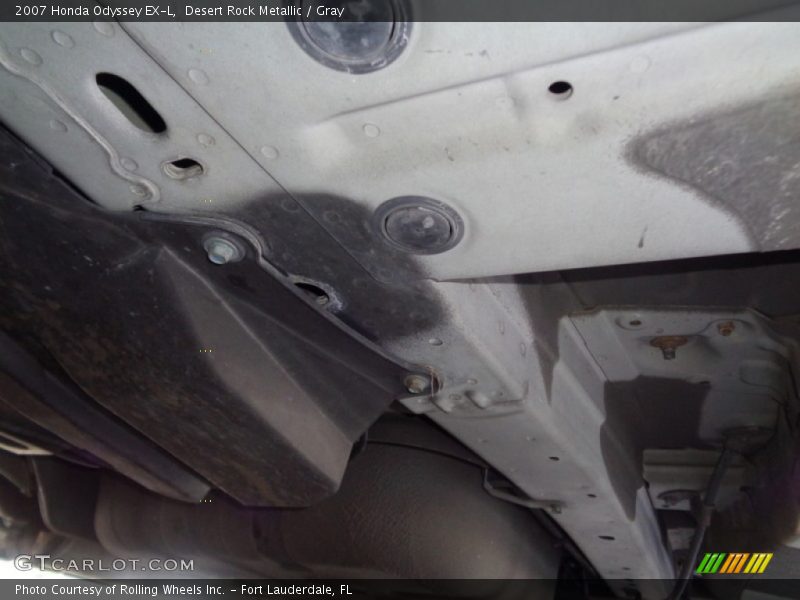 Desert Rock Metallic / Gray 2007 Honda Odyssey EX-L