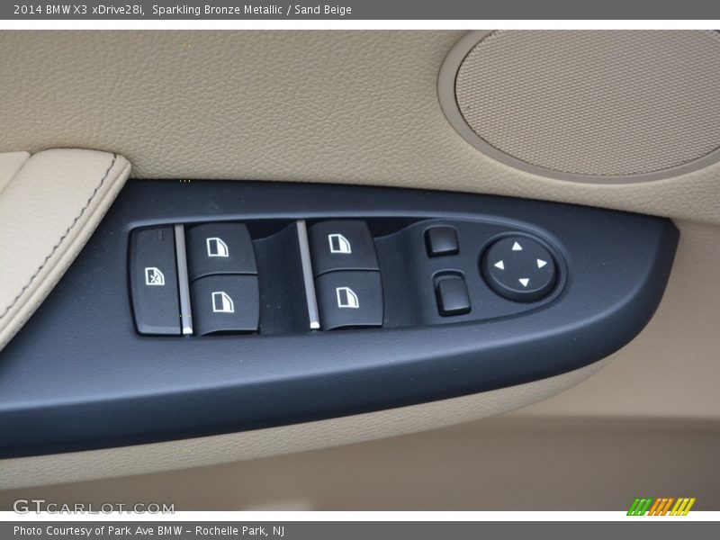Sparkling Bronze Metallic / Sand Beige 2014 BMW X3 xDrive28i