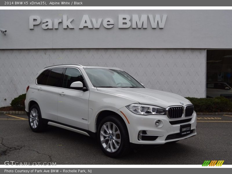 Alpine White / Black 2014 BMW X5 xDrive35i