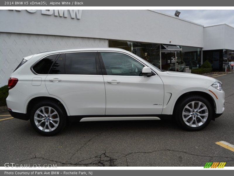 Alpine White / Black 2014 BMW X5 xDrive35i
