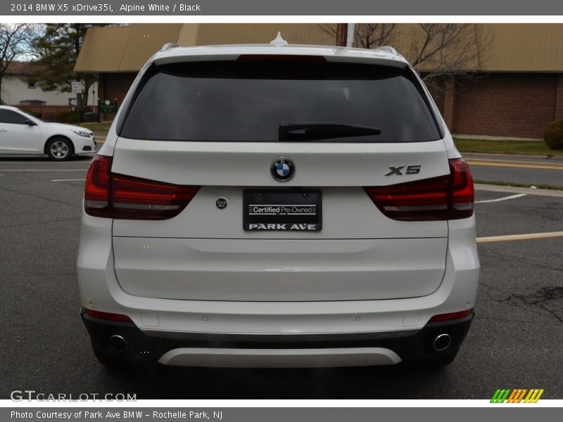 Alpine White / Black 2014 BMW X5 xDrive35i