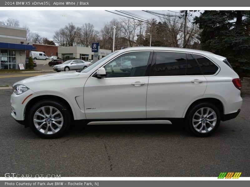 Alpine White / Black 2014 BMW X5 xDrive35i